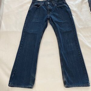 Levi's Men's Bootcut Jeans in Deep Blue